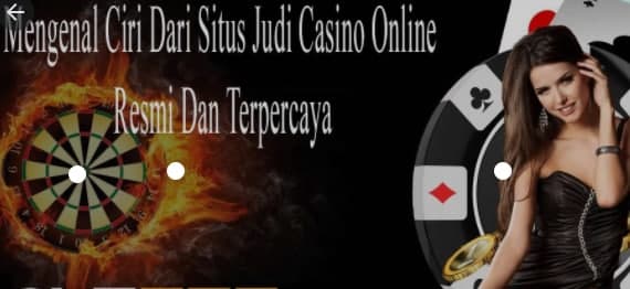 Casino Online di Situs Resmi Terpercaya
